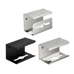Functional Toilet Paper Container Easy to Use Elegant Bathroom Paper Box Metal