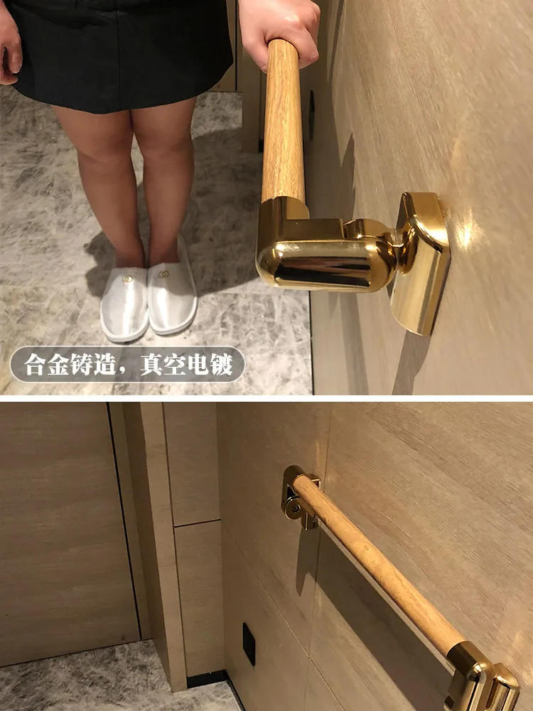 Description Picture 6 of itemToilet Folding Armrest Toilet Bathroom Elderly Safety Barrier-Free Stainless Steel Power Armrest Railing
