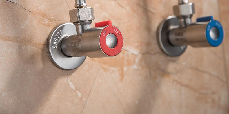 Description Picture 4 of item304 Stainless Steel Triangular Valve Water Stop Switch