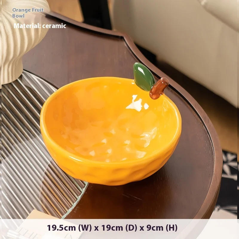 Description Picture 2 of itemBeautiful Orange Fruit Platter for Home Fruit Storage Exquisite and Of High Appearance Level