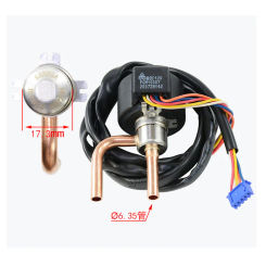 Sanhua DPF Series Control Valve DC12V 5 6 wire frequency repair R22 R404 134a Air Conditioner electronic expansion valve
