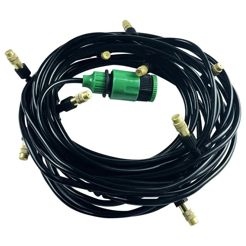 Description Picture 2 of item5-20M Garden Automatic Irrigation Kit Spray Atomizing Sprinkler Adjustable Watering System Misting Cooling Nozzle System