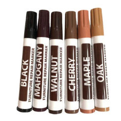 Scratch Repair Marker Pen 8 Colors Quick-drying Waterproof Smooth Laminate Flooring Household Paint Pen Furniture Pen
