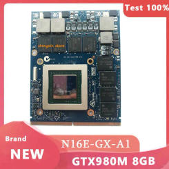 GTX980M GTX 980M N16E-GX-A1 Video Vga Graphic Card for Laptop MSI GT60 GT70 GT72 DELL M15X M17X M18X Clevo P150HM P150EM P170EM