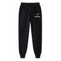 Autumn and Winter Guard Pants 2024 Popular World Smokeless Day Printed Long Pants for Men's Leisure Sports Outdoor Running Leggi