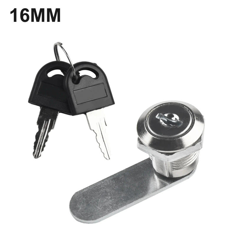 Description Picture 4 of itemCam Lock Security Lock 16-30mm Cam Lock With Keys Door Cabinet Mailbox Drawer Cupboard Padlock Security Locks Furniture Hardwar