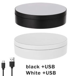 Motorized Rotating Display Stand Fun 3 Speeds 360 Degree Turntable for Shooting Gift Photography Products Video
