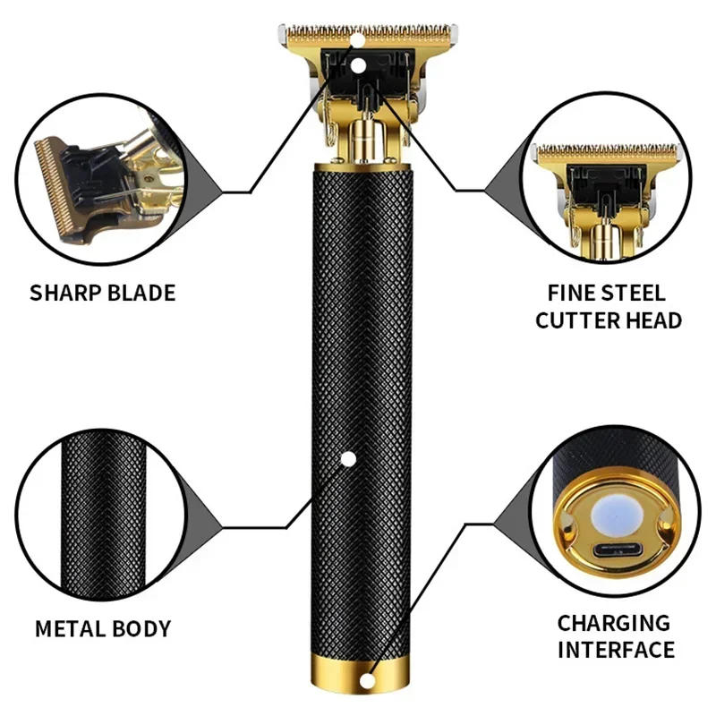 Description Picture 4 of itemProfessional Hair Trimmer Wireless Electric Hair Clipper Beard Shaver Men Hair Cutting Barber Machine For Men Haircut Style