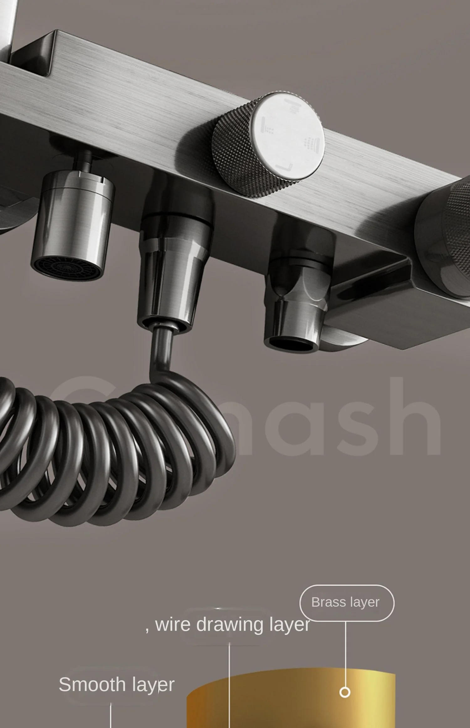 Description Picture 5 of itemIntelligent Digital Display Shower System Brass Shower Set Bathroom Home Shower Bathroom Accessories Sets Bathroom Shower Set