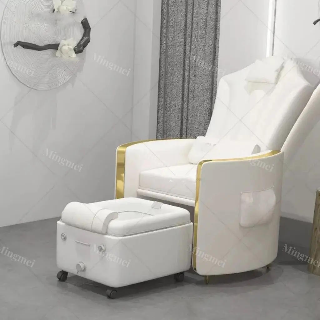 Description Picture 4 of itemBeauty Cover Pedicure Chair Electric Luxury Detailing Tattoo Pedicure Chair Recliner Equipments Poltrona Pedicura Home Furniture