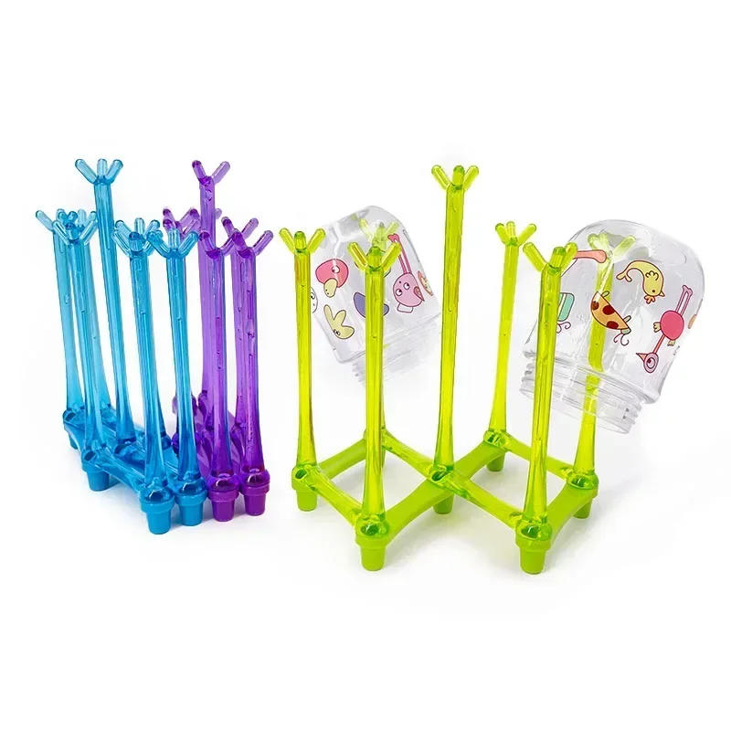 Description Picture 4 of itemInfant Toddler Feeding Bottle Drying Rack Cupboards Container Newborn Baby Nursing Bottle Storage Box Durable Dry Bottle Holder