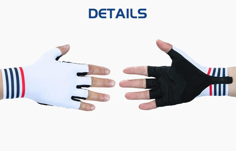 Description Picture 4 of itemYkywbike Cycling Men's Half Gloves Breathable Shockproof Cycling Gloves Fingerless Gloves Mtb Mountain Bicycle Gloves Sports