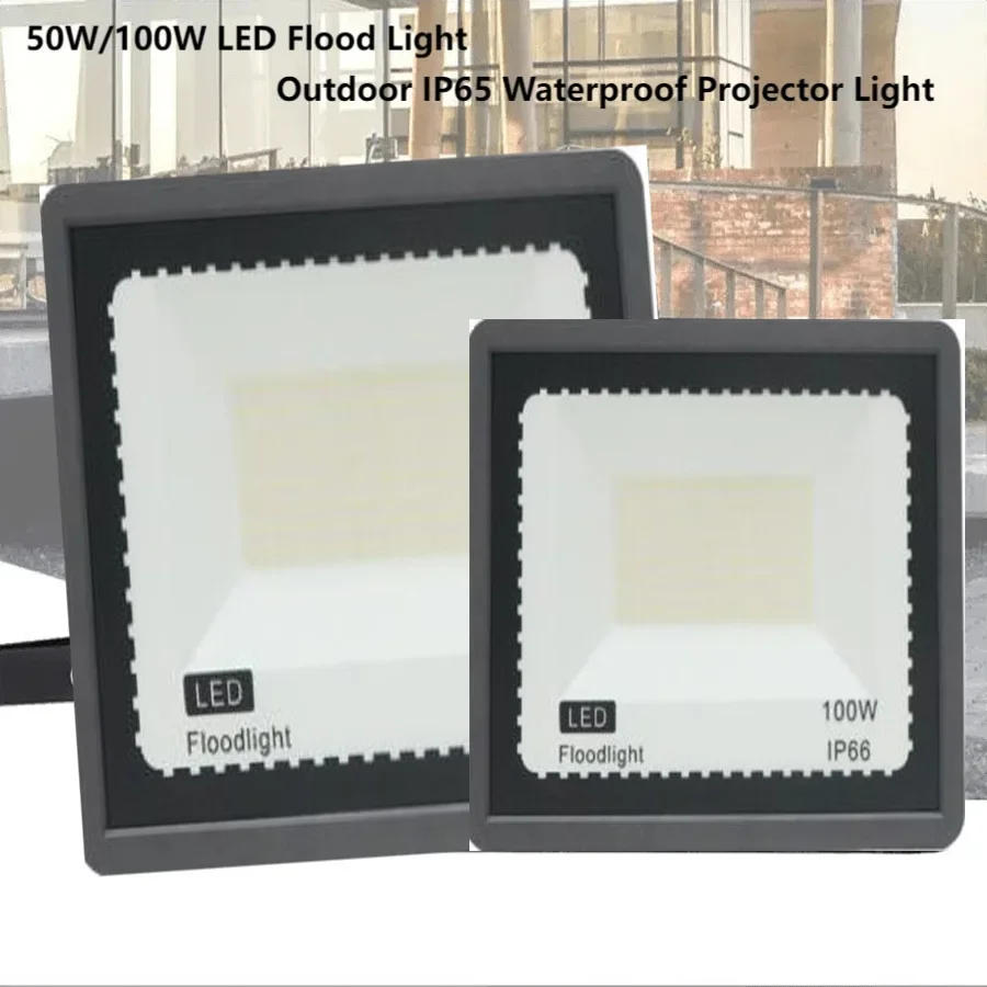 Description Picture 3 of itemLED FloodLight PIR Motion Sensor Outdoor Led Spotlight 10W 20W 30W 50W 100W IP66 Waterproof Outdoor Garden Lighting Street Light