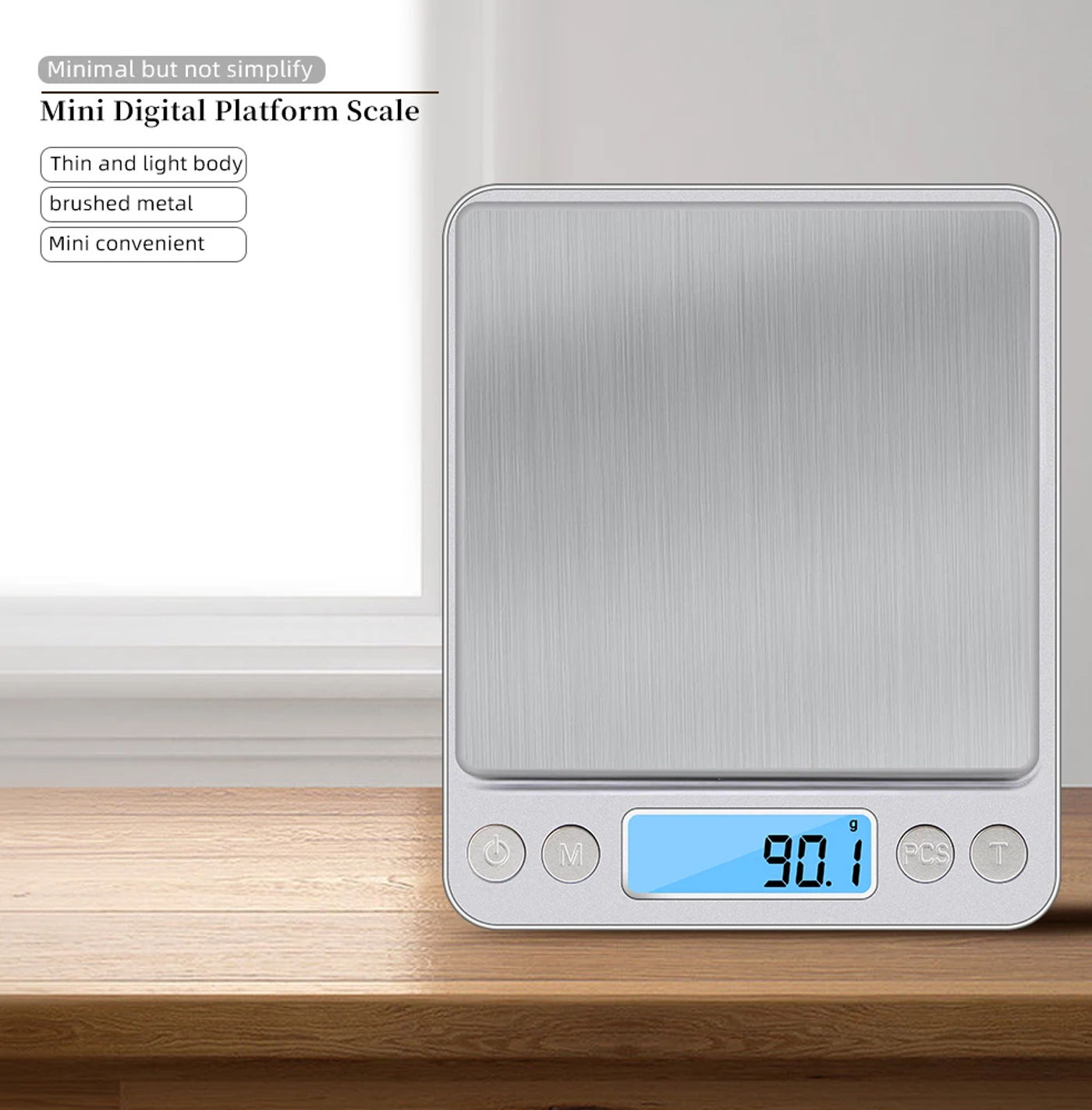 Description Picture 2 of item3Kg/500G 0.01g Digital Kitchen Scale Precision Scales Jewelry Weighing For Food Diet Postal Balance Measuring LCD Electronic