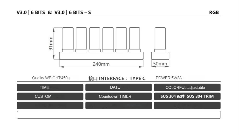 Description Picture 2 of itemRGB Nixie Tube Clock Diy Kit In18 Led Digital Desk Glow Tube Clocks Wood Vintage Gas Discharge Clock Desk Watch Cyberpunk Gift