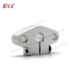 Round SHF8 8mm Aluminum Linear Rod Rail Shaft Support Bracket for Linear Guides bearing rail DIY CNC Machine Tool