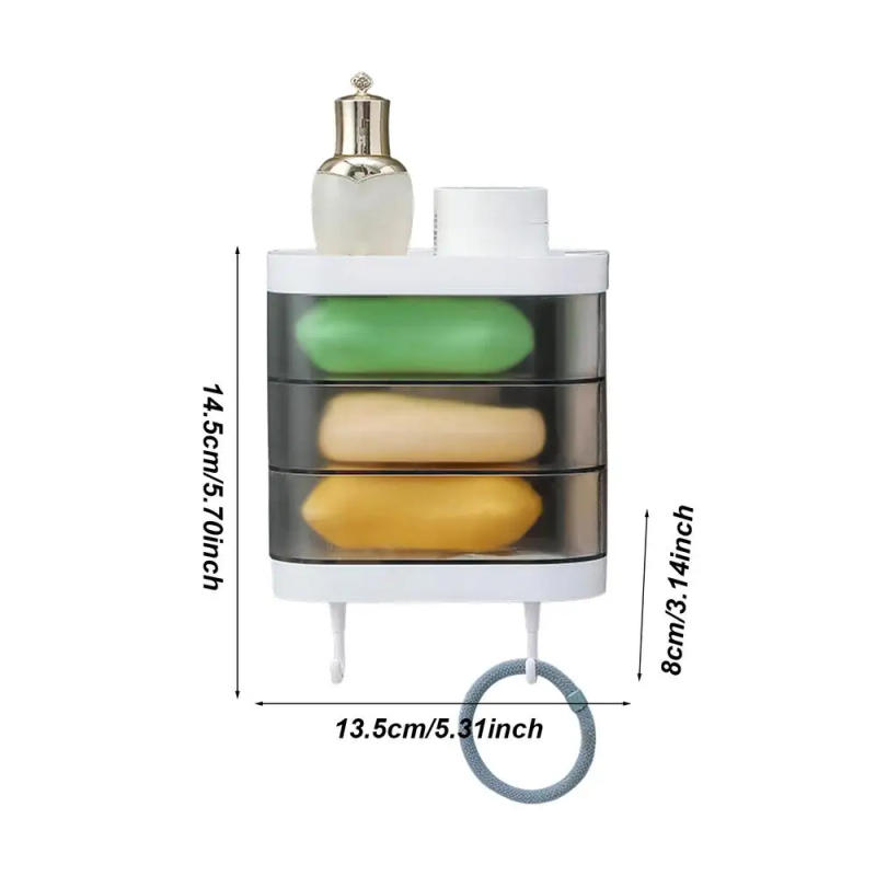 Description Picture 6 of itemShampoo Bar Holder Sponge Shampoo Bar Holder Dish Shampoo Bar Saver Case Sponge Case Tray For Bathroom Shower Room