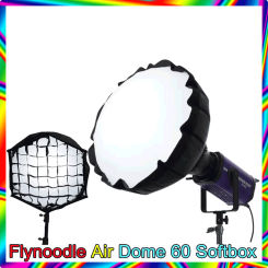 Flynoodle Air Dome 60 Air Softbox With Grid for Photography Lamp Quick Release Design for One-step Setup and Folding