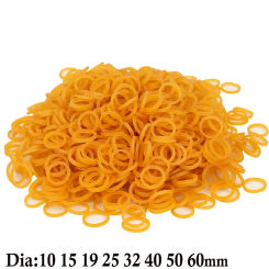 High Quality Office Rubber Ring Rubbers Bands Strong Elastic Students School Stationery Supplies Diameter10-60mm Thickness1.5mm