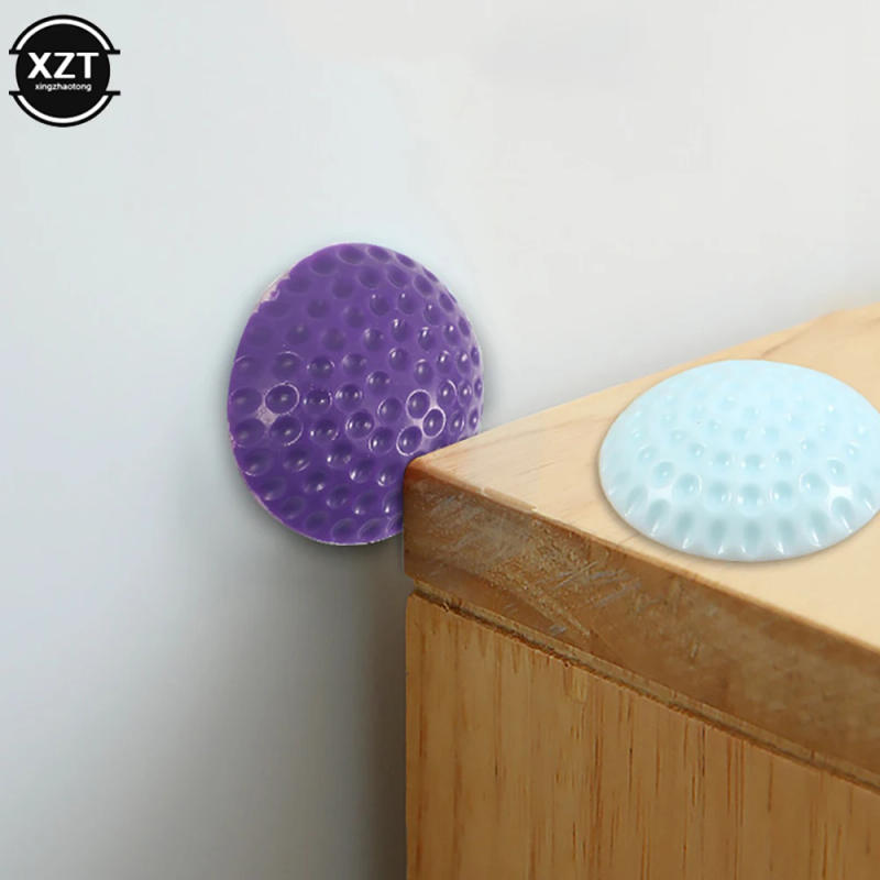 Description Picture 4 of itemHot Soft Rubber Pad Silent Protection Wall Self Adhesive Door Stop Spherical Style Rubber Pad Door Handle Home Protective Pad
