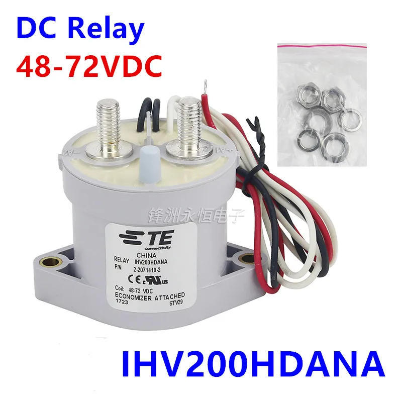 Description Picture 2 of item2-2071410-2 IHV200HDANA DC Relay Contactor (Replaces EV200ADANA) 48-72VDC Original Quality For TE