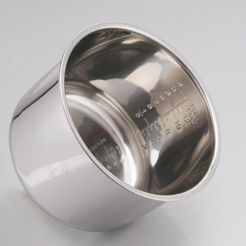 Description Picture 3 of item304 stainless steel rice cooker inner container Non stick Cooking Pot Replacement Accessories kitchen food Rice Cooker liner