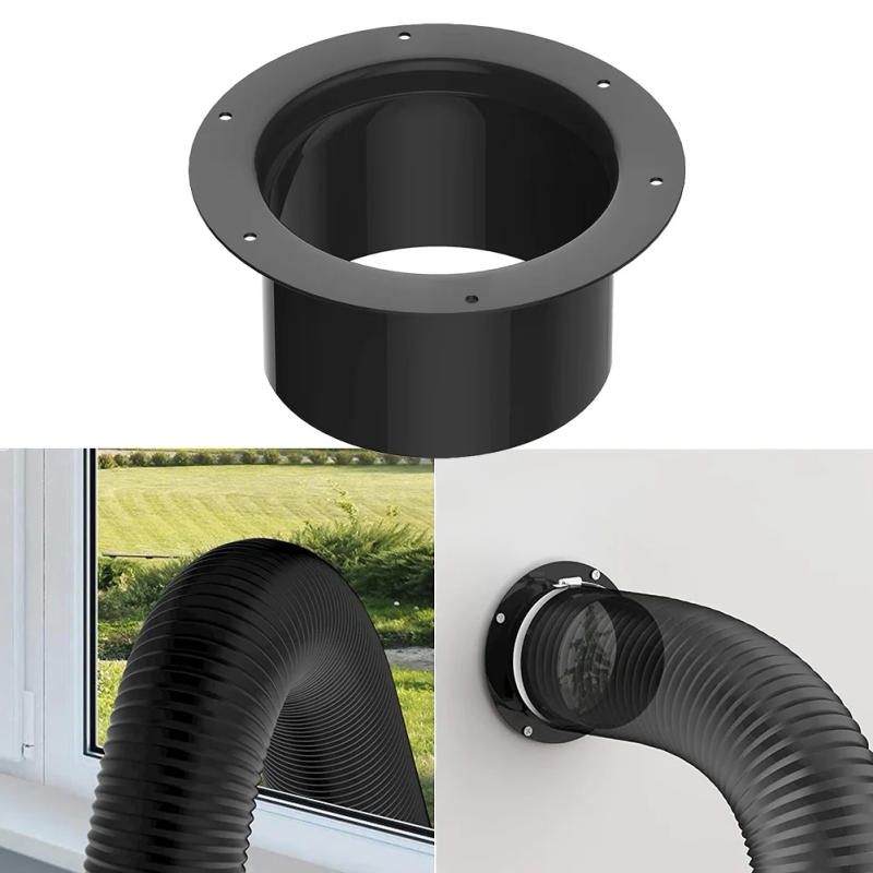 Description Picture 2 of itemVent Pipe Adapter Duct Joint Round Joint 100mm/125mm/150mm Exhaust Pipe Connector For Exhaust Fans Ventilators