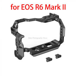 SmallRig Camera Cage For Canon EOS R6 Mark II ,L-Bracket For Canon EOS R6 Mark II,R5,R5C,R6 L-Shape Mount Plate Quick Release