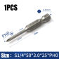 1PCS 50mmx3.0xPH0