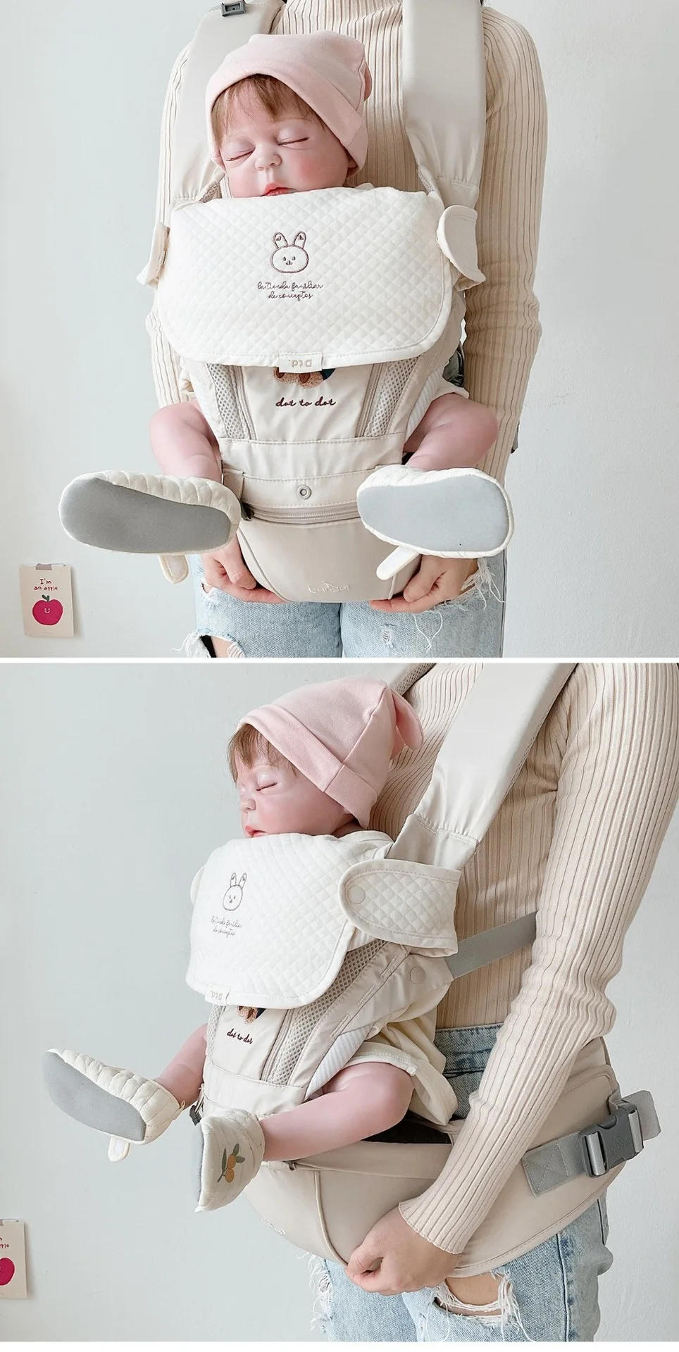 Description Picture 5 of item3pcs/Set Waterproof Baby Bibs Muslin Saliva Towel Cotton Shoulder Pad Bite Cushion Baby Accessories Girl Burp Cloth