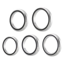 1pc Bicycle Headset Bearing 38/39/41/41.8/46.9/52MM Titanium Alloy MTB Steering Bearings Repair Parts Ring