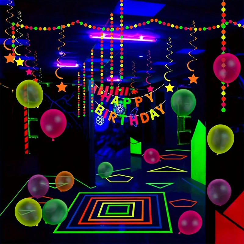 Description Picture 6 of itemGlowing Decorative Tape For Walls, Decorative Tape For DIY Projects, Festive Decorative Tape, Bedroom Glow-in-the-dark Stickers