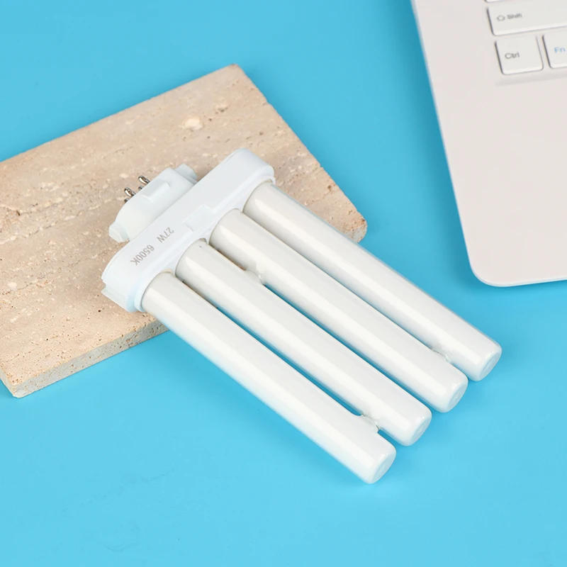 Description Picture 5 of item1Pc Bright 27W AC220V-240V Four Pins Fluorescent Light Tube Square Needles Eye-Protection Light Tubes 6500K Energy Saving Lamp