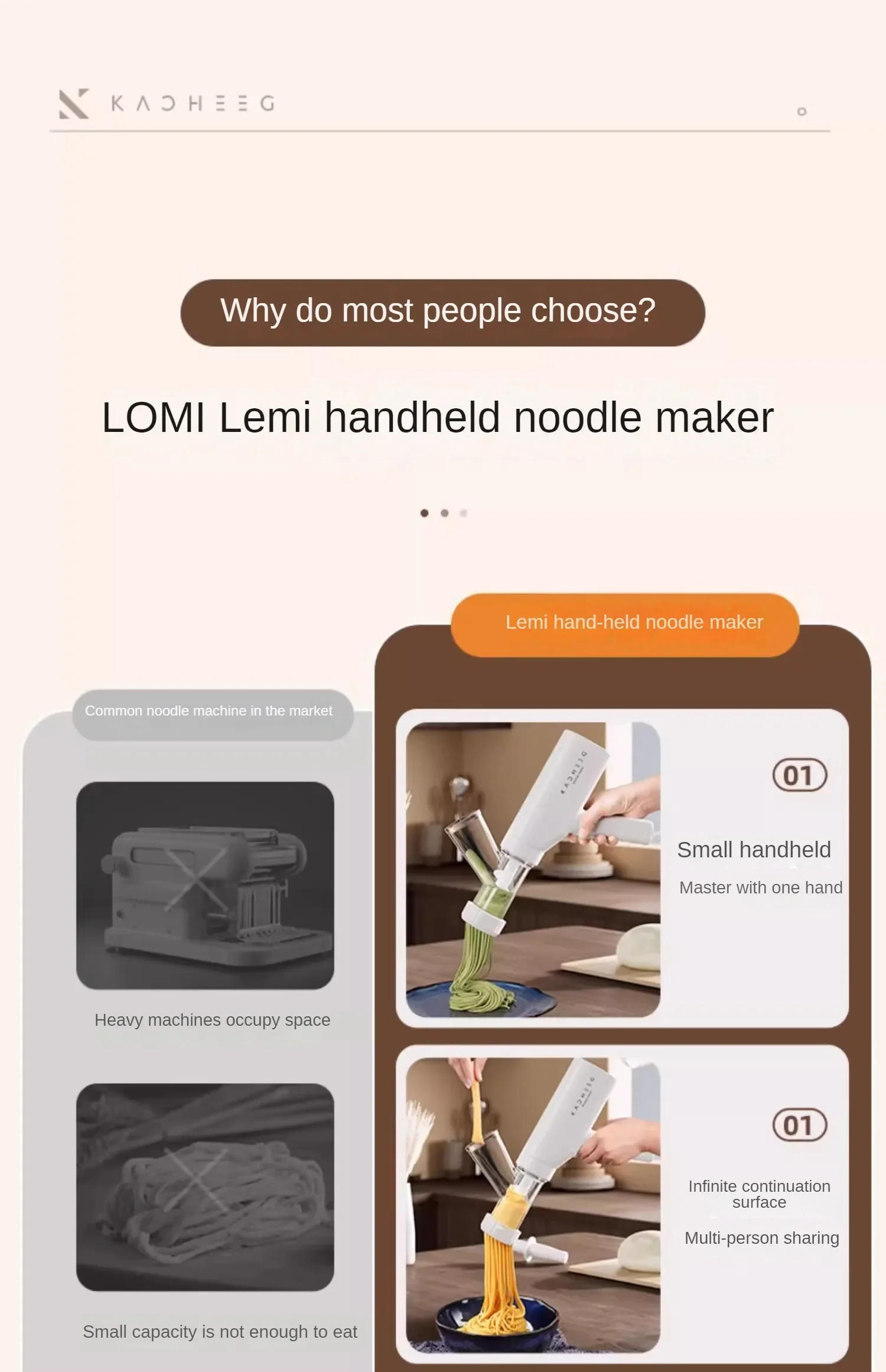 Description Picture 5 of itemHandheld 220V Noodle Maker Electric Noodle Press Household Maker Small Electric Multifunctional Noodle Gun Pasta Maker Machine