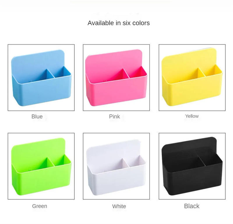 Description Picture 5 of itemPlastic Magnetic Pen Holder Erase Marker Storage Box Pencil Organizer for Home Office Whiteboard Fridge Refrigerator