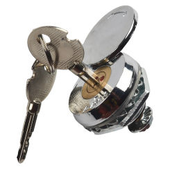 Cylindrical Lock Turn Tongue Lock Distribution Box Copper Lock Cylinder Outdoor Waterproof Chassis With Cover Door Hardware