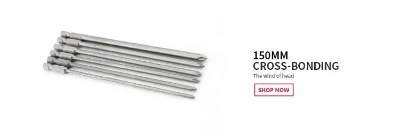 Description Picture 4 of item10pcs 50mm Cross Screwdriver Bits Set Alloy Steel Electric Screwdriver 1/4 Inch Hex Screw Driver Bits Hand Tools PH0 PH1 PH2