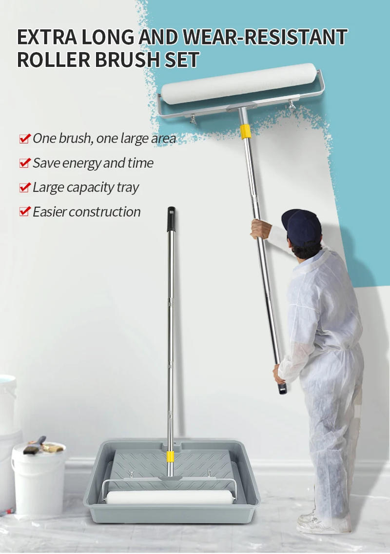 Description Picture 2 of itemPaint Roller Tray,Plastic Paint Tray 18 inch,Paint Pans Trays，for Painters, Home Wall Painting, DIY Painting Projects