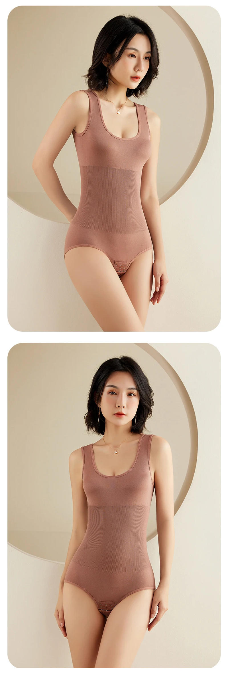 Description Picture 4 of itemSlimming Bodysuit Women One-Piece Shapewear Corset Reducing Full Body Shaper Modeling Underwear Tummy Control Panties Briefs