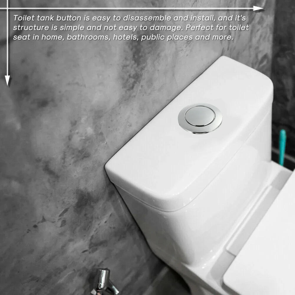 Description Picture 4 of item~Bathrom Toilet Water Tank Rund Valve RodsPush Button Single Flush Utton Water Sving For Cistern Bathrom Toilet Accessories