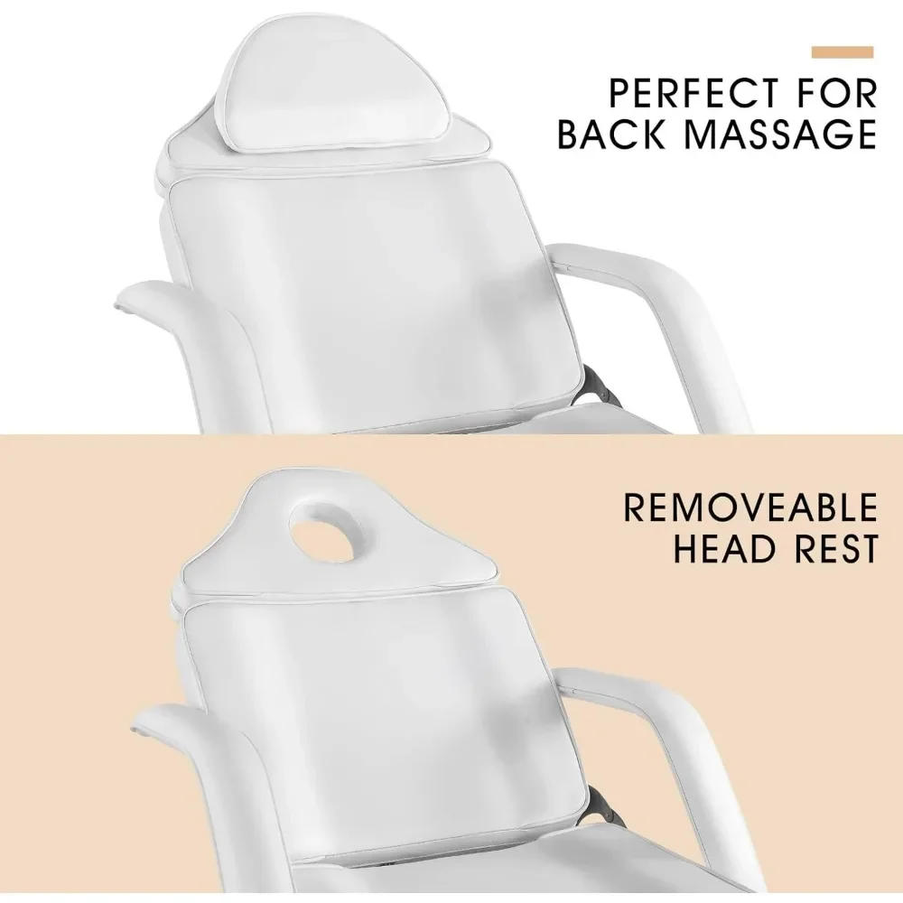 Description Picture 5 of itemHand Massage Table Electric Height Adjustable Massage Bed  Facial Bed Lash Bed for Eyelash Extensions Salon Chair (White) MQAM