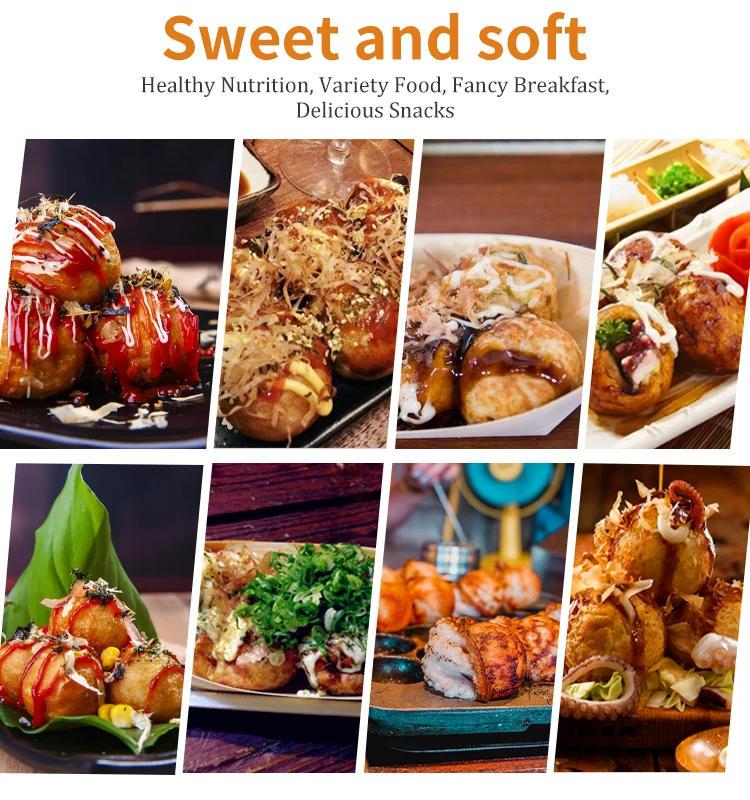 Description Picture 6 of itemCommercial Big Power Electric Takoyaki Ball Grill Machine 3 Plates Fishball Oven Grill