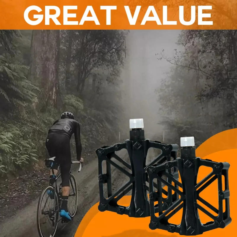 Description Picture 5 of itemUniversal Mountain Biking Pedals Anti-slip Ultra-Light Bike Bearing Pedals Save Effort Bicycle Accessories Aluminum Alloy Pedals