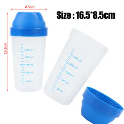 300ml Shaker Bottle Creative Milkshake Protein Powder Mixing Bottle Shake Cup