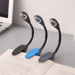 LED Book Clip Light Portable Night Light Clamp for Dorm Bedroom Flexible Desk Clip Lamp Mini LED Reading Lamp Outdoor Desk Lamp