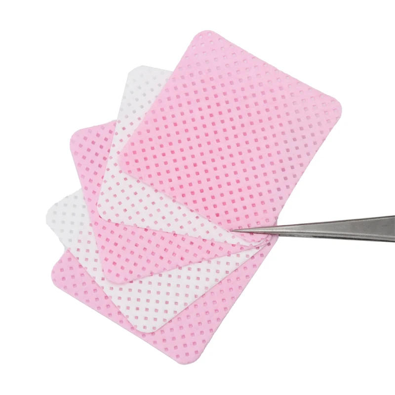 Description Picture 4 of item200pcs Wipes Paper Cotton Eyelash Glue Remover Lint Free Nail Wipes Cosmetics Makeup Tools