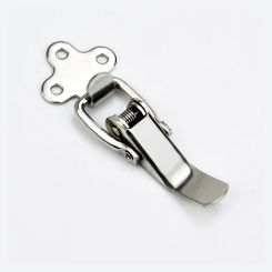 Industrial Stainless Steel Hasp, Chassis Cabinet Door Tool Box Door Lock, With Spring-Thickened Hardware Lock J501