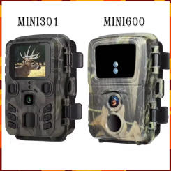 Mini600/Mini301 Mini Trail Hunting Camera Wildlife Hunter Cameras 20MP 1080P Forest Animal Cam Photo Trap Surveillance Tracking