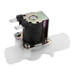 AC 110V 220V DC 12V 24V 1/2" Electric Normally Closed Solenoid Valve Magnetic 4.8W 6W Water Air Pressure Controller Switch 80MM
