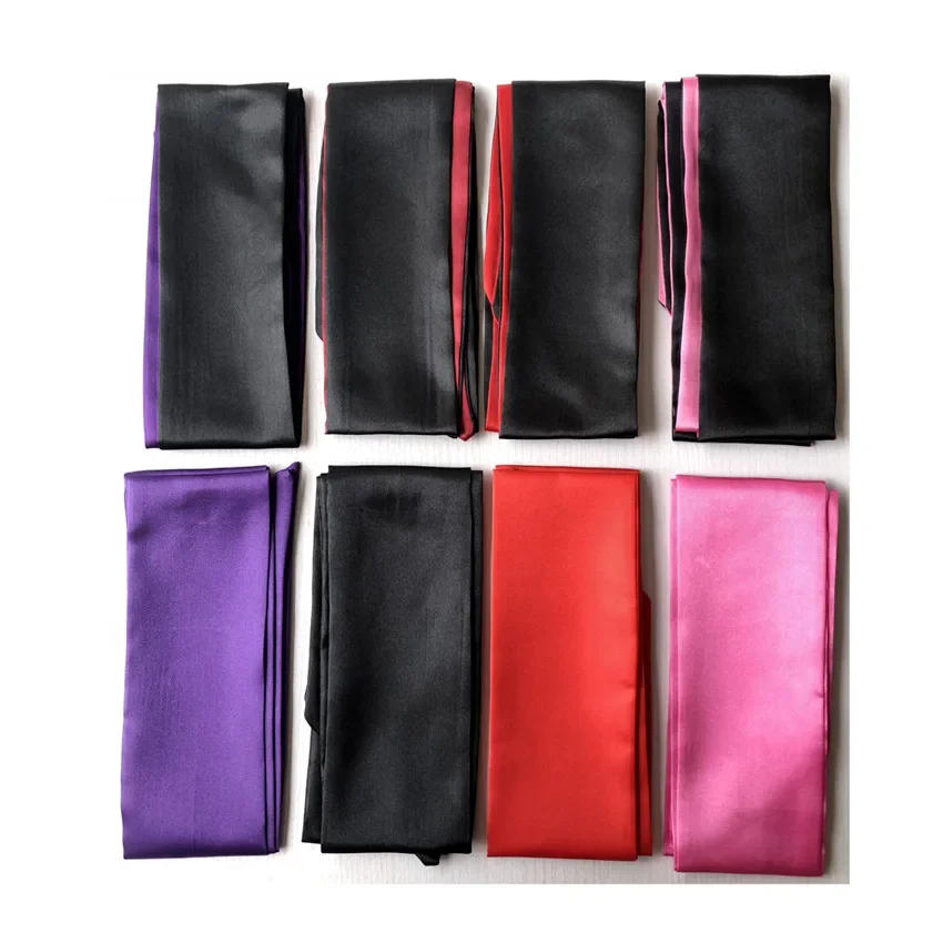 Description Picture 3 of item1PC Silk Eye Cover Savour Eye Patches Cute Blindfold Silk Ribbon Satin Silk Sleep Mask Sexy For Women Gift Surprise High Quality